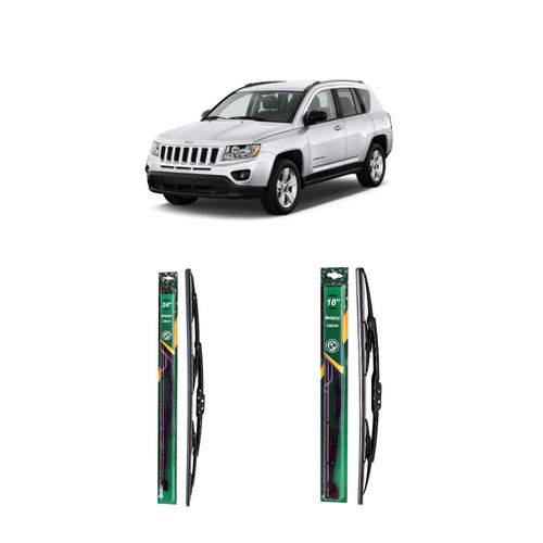 Kit De Palhetas Para Jeep Compass De 2017 A 2022 - REDUX32