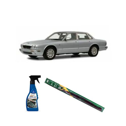KIT LIMPA VIDROS SPRAY TECBRILHO 500ML PARA-BRISA TECBRIL + PALHETA UNIVERSAL FORTLINE 21¿ REDUX32 XJ8 DE 1997 A 2003