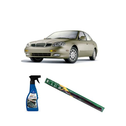 KIT LIMPA VIDROS SPRAY TECBRILHO 500ML PARA-BRISA TECBRIL + PALHETA UNIVERSAL FORTLINE 21¿ REDUX32 LEGANZA DE 1997 A 1999
