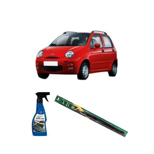 KIT LIMPA VIDROS SPRAY TECBRILHO 500ML PARA-BRISA TECBRIL + PALHETA UNIVERSAL FORTLINE 21¿ REDUX32 QQ DE 2009 A 2021