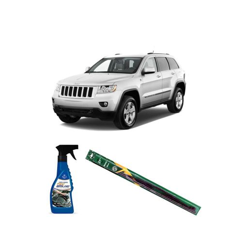 KIT LIMPA VIDROS SPRAY TECBRILHO 500ML PARA-BRISA TECBRIL + PALHETA UNIVERSAL FORTLINE 21¿ REDUX32 LAREDO DE 1999 A 2021