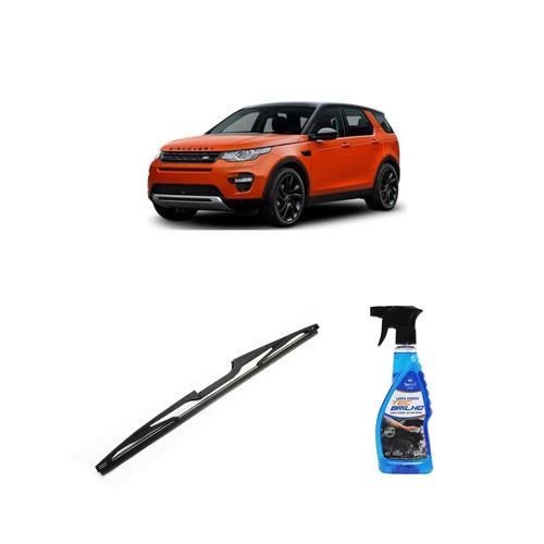 Kit Limpa Vidros Spray Tecbrilho 500mL Para-Brisa Tecbril + Palheta Totalclip Hybrid Traseira 15" Redux32 Land Rover Discovery Sport de 2015 a 2018