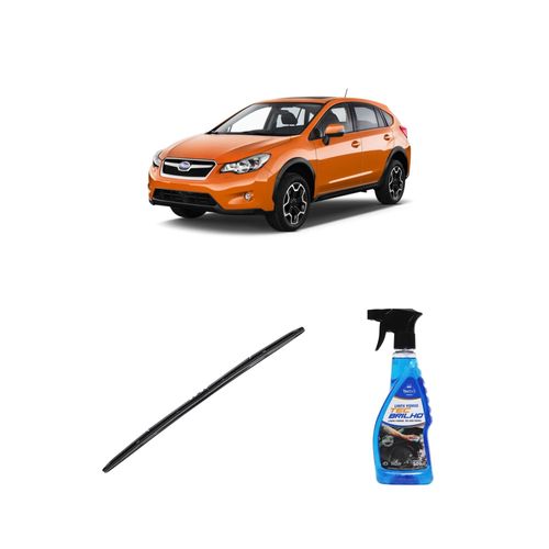 Kit Limpa Vidros Spray Tecbrilho 500mL Para-Brisa Tecbril + Palheta Totalclip Hybrid 26" Redux32 XV de 2014 a 2022
