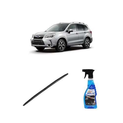 Kit Limpa Vidros Spray Tecbrilho 500mL Para-Brisa Tecbril + Palheta Totalclip Hybrid 26" Redux32 FORESTER de 2013 a 2022