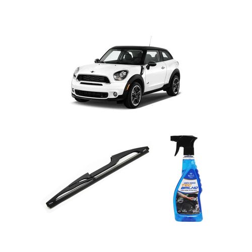 Kit Limpa Vidros Spray Tecbrilho 500mL Para-Brisa Tecbril + Palheta Totalclip Hybrid Traseira 11" Redux32 Mini COUNTRYMAN/PACEMAN de 2013 em diante
