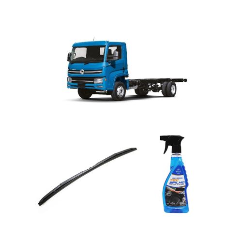 Kit Limpa Vidros Spray Tecbrilho 500mL Para-Brisa Tecbril + Palheta Totalclip Hybrid 24" Redux32 DELIVERY de 2018 a 2022