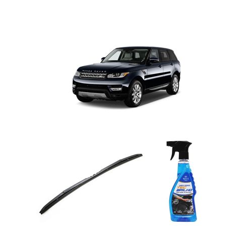 Kit Limpa Vidros Spray Tecbrilho 500mL Para-Brisa Tecbril + Palheta Totalclip Hybrid 24" Redux32 RANGE ROVER SPORT de 2014 a 2016