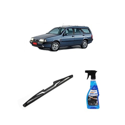 Kit Limpa Vidros Spray Tecbrilho 500mL Para-Brisa Tecbril + Palheta Totalclip Hybrid Traseira 13" Redux32 Fiat Tempra/SW de 1994 a 1997