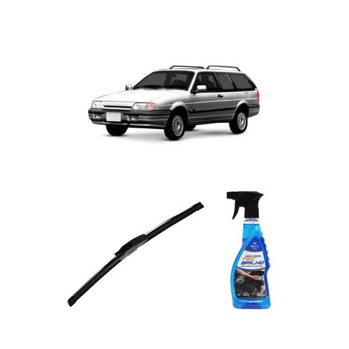 Kit Limpa Vidros Spray Tecbrilho 500mL Para-Brisa Tecbril + Palheta New Sportline 18" Redux32 Ford Royale de 1992 a 1996