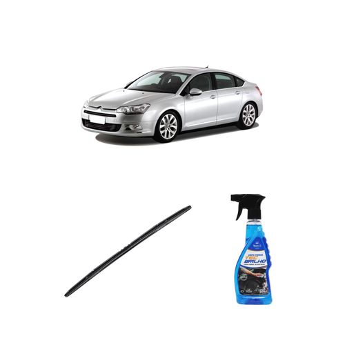 Kit Limpa Vidros Spray Tecbrilho 500mL Para-Brisa Tecbril + Palheta Totalclip Hybrid 26" Redux32 CAYENNE de 2011 a 2022