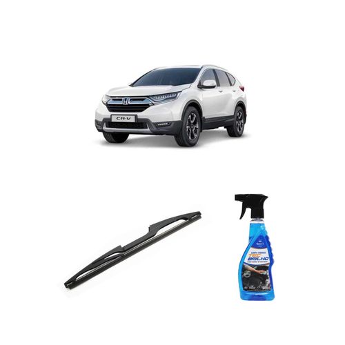 Kit Limpa Vidros Spray Tecbrilho 500mL Para-Brisa Tecbril + Palheta Totalclip Hybrid Traseira 12" Redux32 Honda CR-V de 2020 em diante