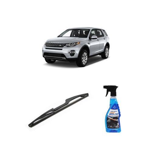 Kit Limpa Vidros Spray Tecbrilho 500mL Para-Brisa Tecbril + Palheta Totalclip Hybrid Traseira 12" Redux32 Land Rover Discovery Sport de 2019 em diante
