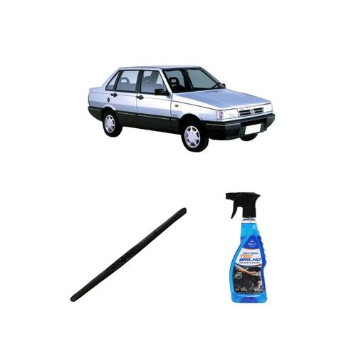 KIT LIMPA VIDROS SPRAY TECBRILHO 500ML PARA-BRISA TECBRIL + PALHETA UNIVERSAL HYBRID 18" REDUX32 PREMIO / DUNA DE 1985 A 1996
