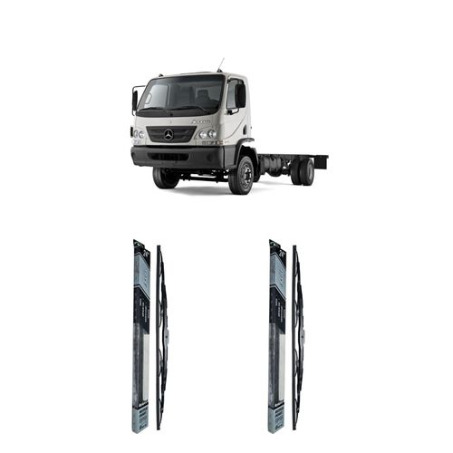KIT DE PALHETAS PARA MERCEDES BENZ ACCELO 1016 DE 2011 A 2022 - REDUX32