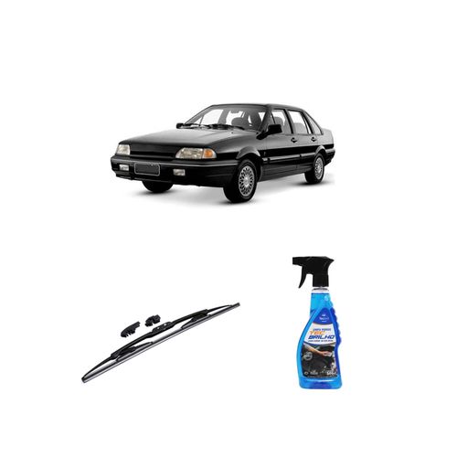 KIT LIMPA VIDROS SPRAY TECBRILHO 500ML PARA-BRISA TECBRIL + PALHETA UNIVERSAL FORTLINE 18'' REDUX32 VERSAILLES DE 1991 A 1996