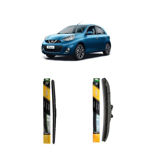 KIT DE PALHETAS PARA NISSAN MARCH DE 2011 A 2019 - REDUX32