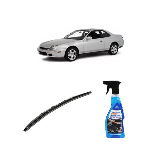Kit Limpa Vidros Spray Tecbrilho 500mL Para-Brisa Tecbril + Palheta Totalclip Hybrid 20" Redux32 PRELUDE de 1992 a 1997