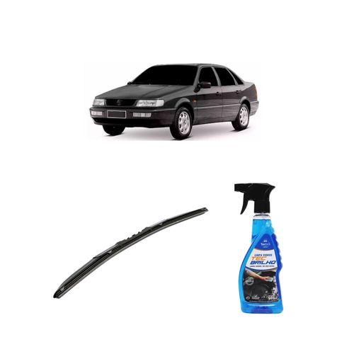 Kit Limpa Vidros Spray Tecbrilho 500mL Para-Brisa Tecbril + Palheta Totalclip Hybrid 20" Redux32 PASSAT de 1995 a 1997