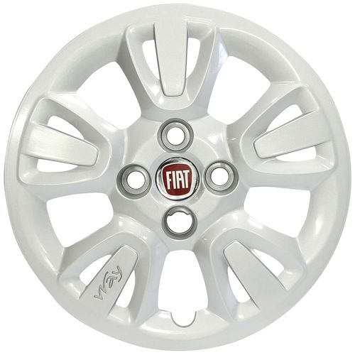 Calota Aro 14 Original Fiat Novo Uno Evo Way 2011 em Diante (Preço Unitário)