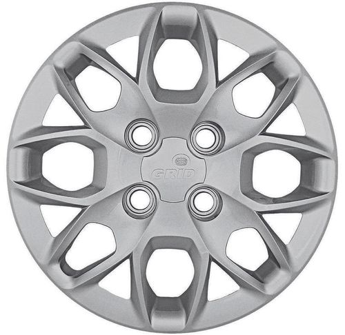 Calota Ford Ka Hatch / Sedan 2015/18 - Cubo Baixo - Aro 14 - Parafuso     (342CB-PTA-U GRID)