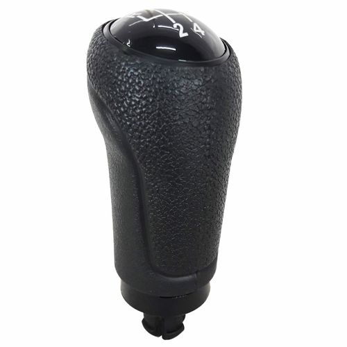 Manopla Bola da Alavanca de Câmbio Ré pra Frente com Aro Preto Fox SpaceFox CrossFox Polo 03 até 2012 Gol Voyage Saveiro G5 G6 08 até 2017