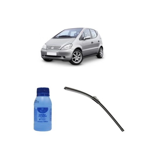 Kit Limpa Vidros Visão Clara 100ml Tecbril + Palheta Sportline 26" Redux32 Mercedes-Benz Classe A de 1999 a 2006