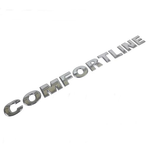 Emblema Escovado Comfortline Original Volkswagen Parati G4 2006 em Diante