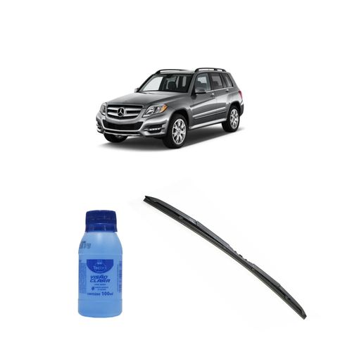Kit Limpa Vidros Visão Clara 100ml Tecbril + Palheta Totalclip 22" Redux32 Mercedes-Benz Classe GLK de 2008 a 2014