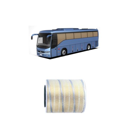 Filtro Ar Redux32 Arp25 6888848 Ap5571 Para Volvo B7r260pb D7b Diesel De 8/2001 A 7/2002