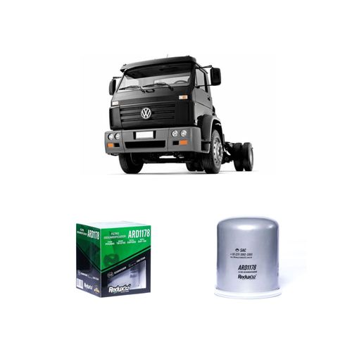 Filtro Ar Redux32 Ard1178 3090268 Dsf0202 Para Volkswagen 17310 Cummins Diesel Titan 6ctaa De 2006 A 2021