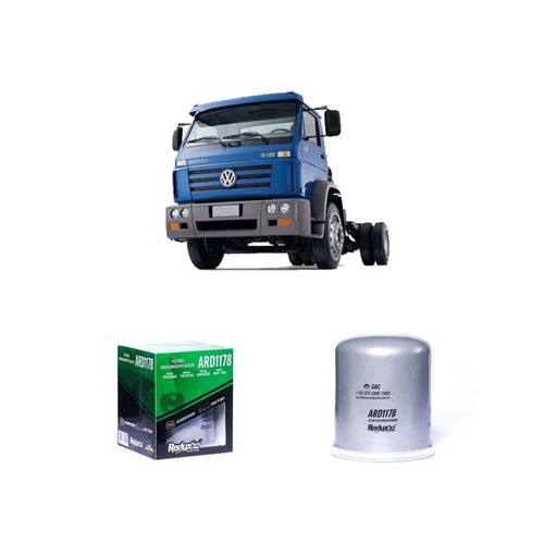Filtro Ar Redux32 Ard1178 3090268 Dsf0202 Para Volkswagen 16180co 3.0 L 8v Sprint 4.08 Tce Diesel De 2004 A 2006