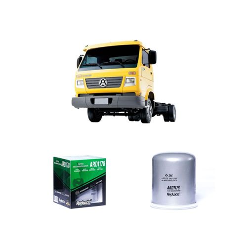 Filtro Ar Redux32 Ard1178 3090268 Dsf0202 Para Volkswagen 23220 Cummins Diesel 6ctaa De 5/2002 A 2021