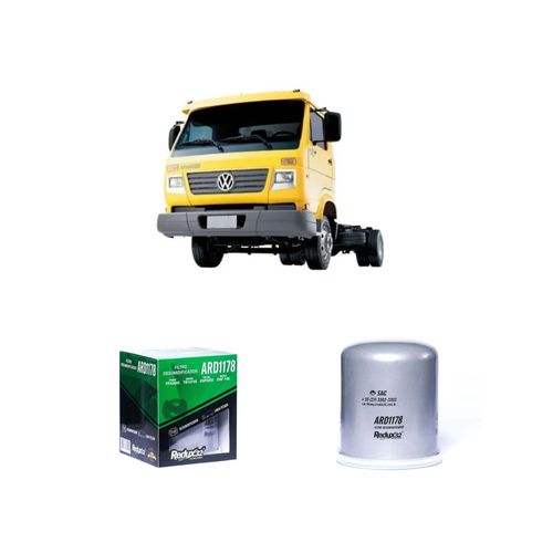 Filtro Ar Redux32 Ard1178 3090268 Dsf0202 Para Volkswagen 8140co 7.2 L 8v Acteon 6.12 Tcae Diesel De 2004 A 2021