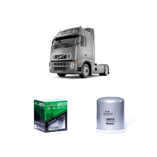 Filtro Ar Redux32 Ard1178 3090268 Dsf0202 Para Volvo Fh13500 D13c Diesel De 2013 A 2021