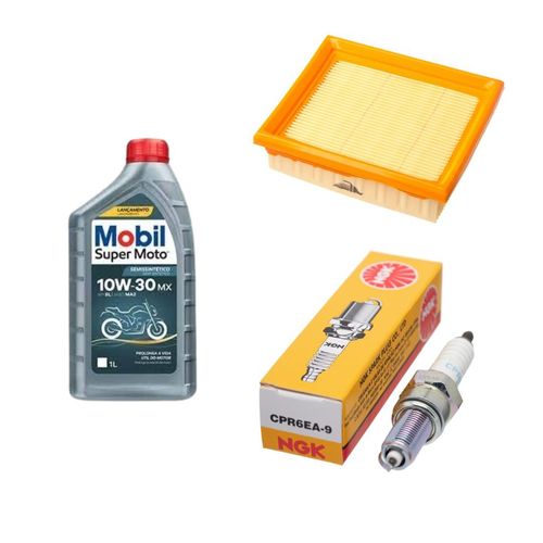 Kit Revisão Filtro ar Vela Pop 110 Todas