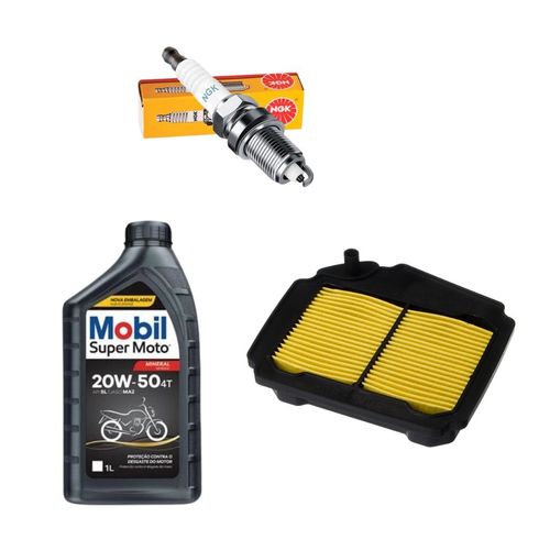 Kit Revisão Filtro ar Vela Neo 115 2010 a 2016