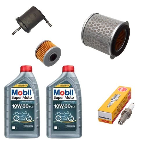 Kit Revisão Filtro ar Gasolina Vela XRE 300 2013 em diante