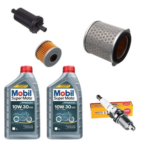 Kit Revisão Filtro ar Gasolina Vela XRE 300 2009 a 2012