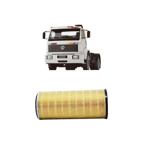 Filtro Ar Redux32 Arp37 91tu9601-Aa Ap7998 Para Volkswagen 12140t 4.10t Diesel Mwm De 1/1992 A 3/1997