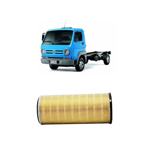 Filtro Ar Redux32 Arp37 91tu9601-Aa Ap7998 Para Volkswagen 5140e Mwm Diesel Delivery 4.08 Tce De 2005 A 2021