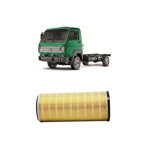 Filtro Ar Redux32 Arp37 91tu9601-Aa Ap7998 Para Volkswagen 5150 Cummins Isf Scr 3.8 Diesel (Delivery) De 2009 A 2021