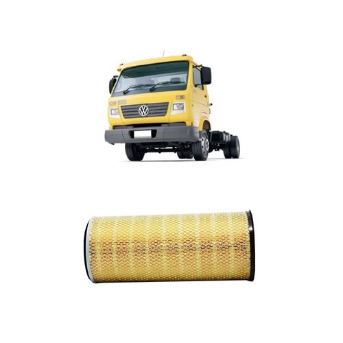Filtro Ar Redux32 Arp37 91tu9601-Aa Ap7998 Para Volkswagen 7110 Mwm Diesel 4.10 Tca De 2002 A 2021