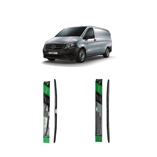 Kit de palhetas para mercedes benz classe vito de 2005 a 2014 - REDUX32