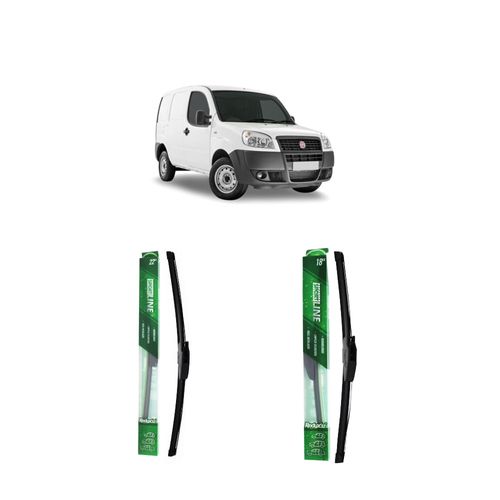 Kit De Palhetas Para Fiat Doblo De 2001 A 2022 - REDUX32