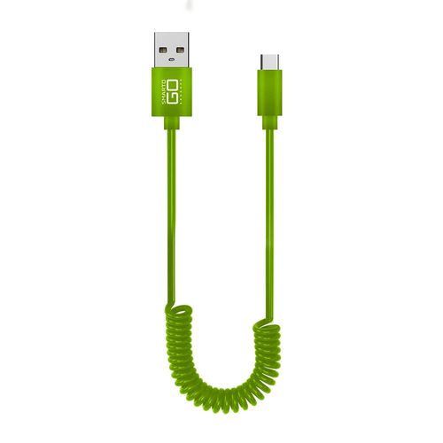 Smartogo Cabo Espiral de 1.2m Type- C Cores Sortidas Multi - WI356
