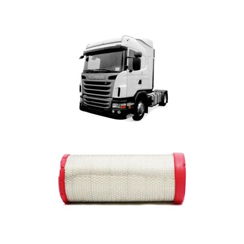 Filtro Ar Redux32 Ari503/2 1869991 Asr181 Para Scania G440 Dt12-18 Euro 3 Diesel 440 Cv De 2006 A 2022