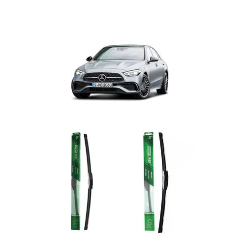 Kit De Palhetas Para Mercedes Benz Classe C Sportcoupe De 1993 A 2003 - REDUX32