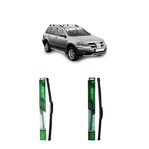 Kit De Palhetas Para Mitsubishi Airtrek De 2003 A 2008 - REDUX32