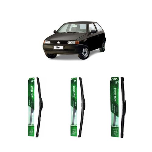 Kit De Palhetas Para Volkswagen Gol G2 De 1995 A 1999 - REDUX32