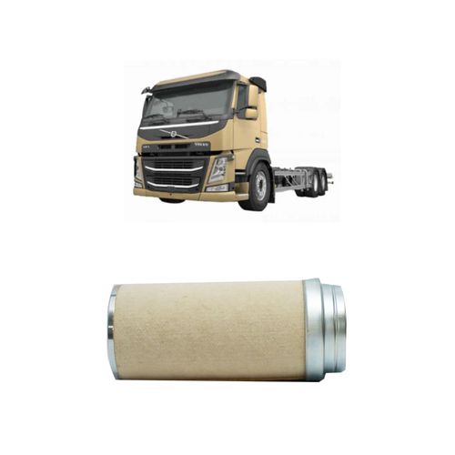 Filtro Ar Redux32 Ari26/2 1665937 As572 Para Volvo Fm500 D13c-460 Eev Diesel De 4/2009 A 2022